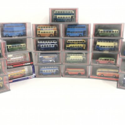 A Collection of Corgi Original Omnibus Buses.