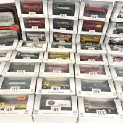 A Collection of Boxed Exclusive First Editions. Buses and Lorrys.