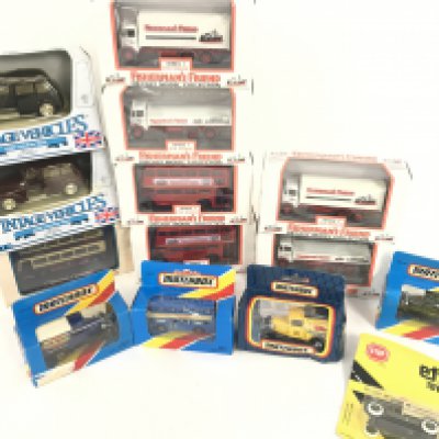 A small Collection of Boxed Diecast. Including Matchbox. No Reserve.