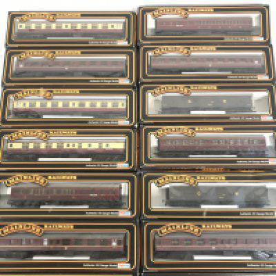 A Collection of Boxed 00 Gauge Mainline Coaches.