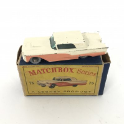 A Rare Matchbox Thunderbird #75(A).