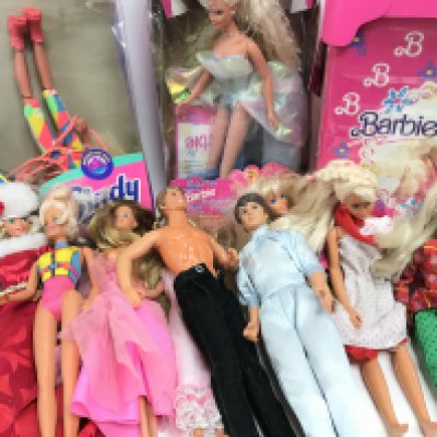 A Collection of Sindy and Barbie Dolls. (2) NO RESERVE