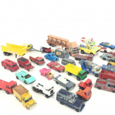 A Small Collection of Playworn Diecast. No reserve.