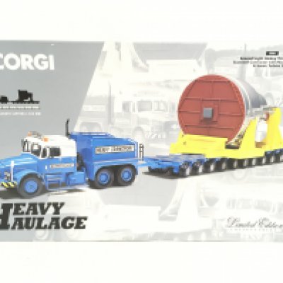 A Boxed Corgi Heavy Haulage Scammell Contractor #18001.