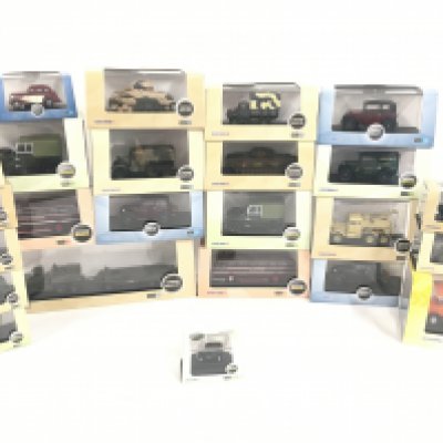 A Collection of Boxed Oxford Diecast.