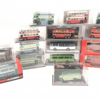 A Collection of Boxed Corgi Original Omnibus Buses and Corgi Classics.