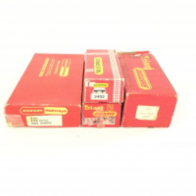 Boxed Hornby triang. R253 0 4 0 Dock Shunter. R52 0 6 0 Tank Loco plus Trix loco princess elizabeth.