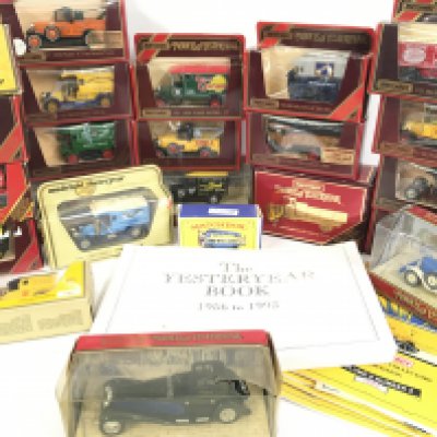 3 Boxes Containing Matchbox Models Of Yesteryear with collectors books. No Reserve (3).