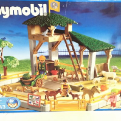 A Boxed Playmobile Petting Zoo. No Reserve.