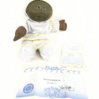 An Early Cabbage Patch Kids Babie Galatea Meredith With Certificate.