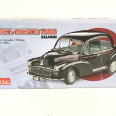 A Boxed Sunstar 1956 Morris Minor 1000 Saloon with Certificate.