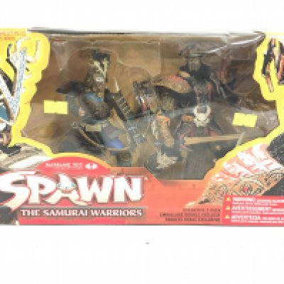 A Boxed McFarlane Toys Spawn the Samurai Warriors Box Set. No Reserve.