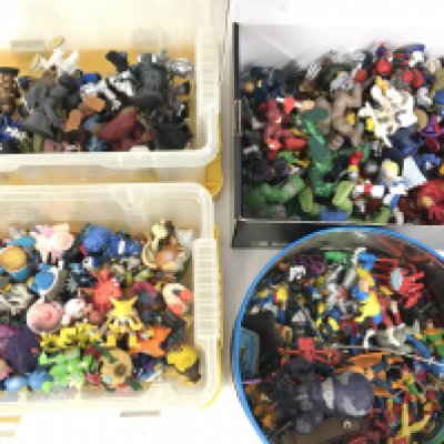 A Collection of Various Figures including Doctor Who. Pok&#2013265932&#2013265924&#2013266281mon. marvel. (4). No Reserve.