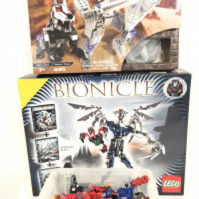 A Collection of Lego Bionicles and a block Bots No Reserve.(2).