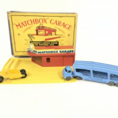 A Boxed Matchbox Showroom and Service Station.