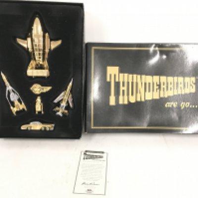 A Boxed Matchbox Thunderbirds Collectors Set. Limited Edition with Certificate.