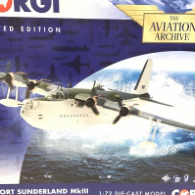 A Boxed Corgi Aviation Archive Short Sunderland MKIII. #AA27501.