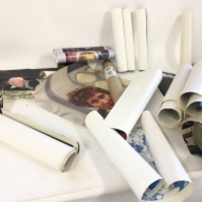 A Dr Who collection in excess of 15 posters. Includes a signed poster featuring Jon Pertwee the 3rd Doctor.