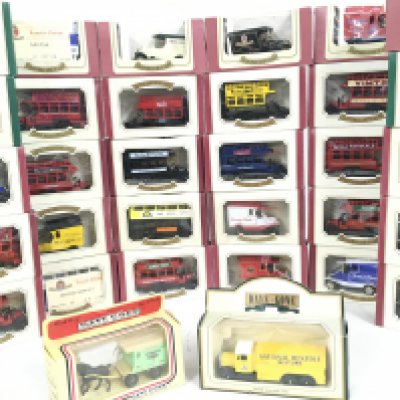 2 Boxes Containing A Collection of Boxed Oxford Diecast Vehicles.(2).