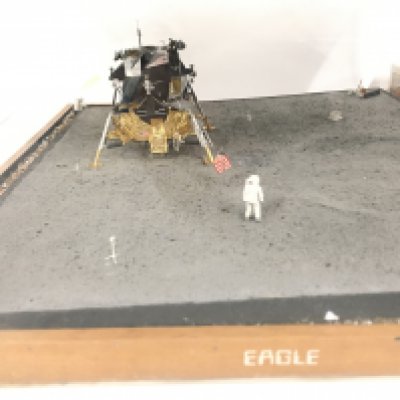 A Collection of built and Unbuilt Space Model Kits.(4).