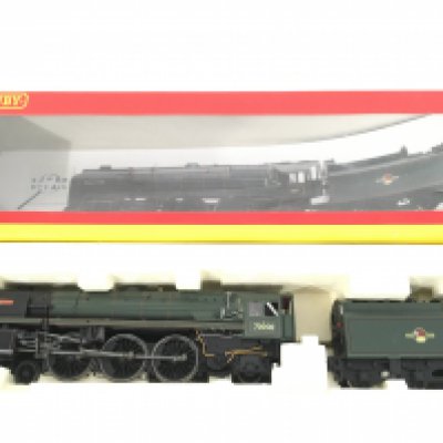 A Boxed Hornby 00 Gauge BR 4-6-2 Britannia Class Locomotive. DCC.