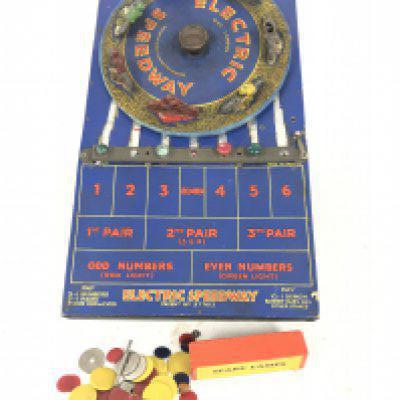 A Boxed vintage Electric Speedway.