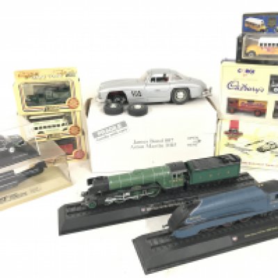 Franklin Mint and other large scale models.