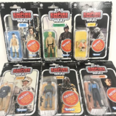 A Complete Set of Star Wars Retro Collection. Wave 2.