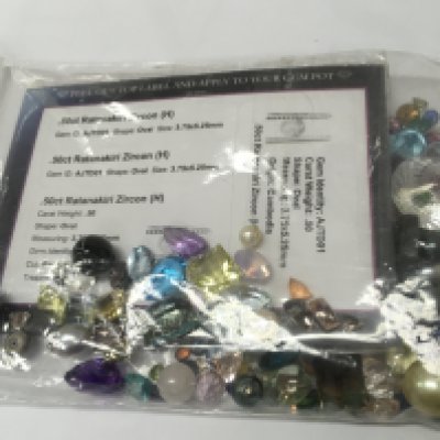 Mixed collection of stones . Postage category a