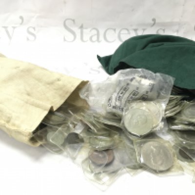 A large collection of coins including some early victorian examples.