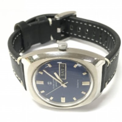 A Favre-Leuba automatic gents wristwatch with day date (seen working)