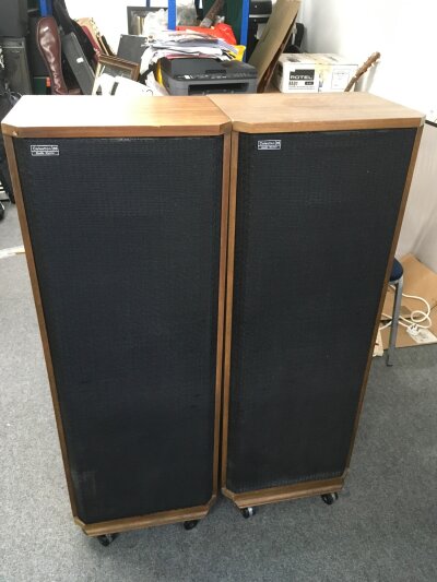 A pair of vintage Celestion 66 tower speakers,