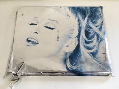 A Madonna sex book, no CD.