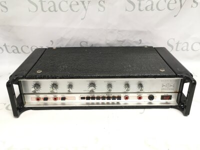 A vintage HH Electronics Multi Echo tape echo unit.