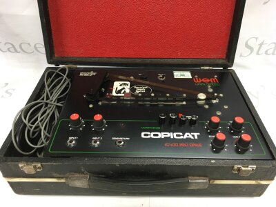 A vintage Watkins Vari Speed  Copicat tape echo unit.