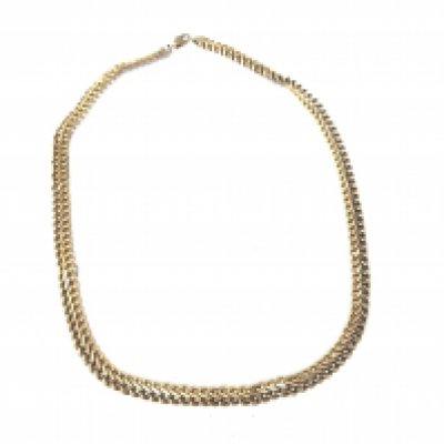 A 9ct gold chain. 12.72g Postage A