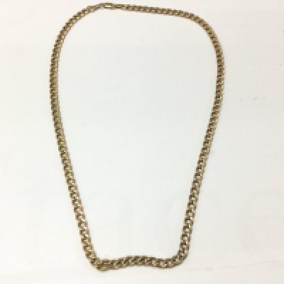 A 9ct gold chain. 8.45g