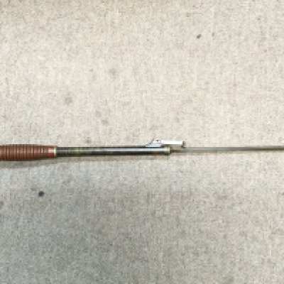 An antique Gaff hook , 65cm long, this lot cannot be posted