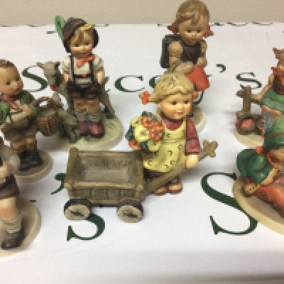 A collection of Goebel Hummel figures. (7)- NO RESERVE