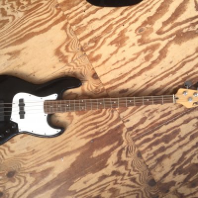 A Peavey International Series bass guitar. No case.