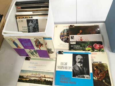 A collection of classical LPs comprising various early Stereo pressings on the HMV label.