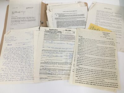 A collection of various correspondence and ephemera relating to the late Jimmy Scott with particular reference to his claims for compensation from Paul McCartney regarding the use of Ob-La-Di Ob-La-Da.