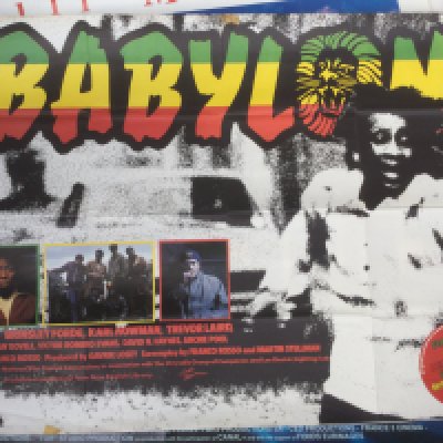 Four original UK quad film posters for Babylon, Flame In The Streets, The Crying Game (corner missing) and Derek Jarman's The Tempest. Rolled with folds.