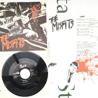A first US pressing of The Misfits - Bullet EP complete with lyric insert. EX/EX.