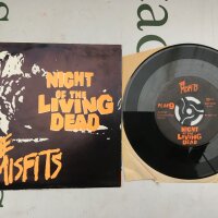 A first US pressing of The Misfits - Night Of The Living Dead EP on the Plan 9 label, no insert. Vinyl EX.