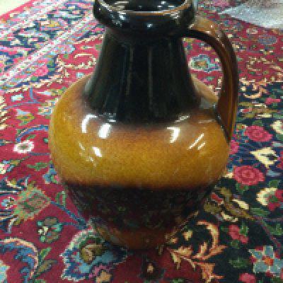 A mid 20th century West German Floor Vase, approx height 46cm.