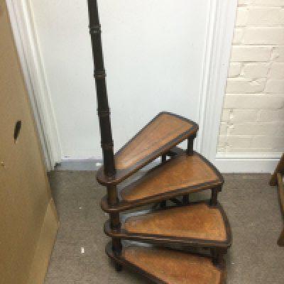 A flight of library steps. Shipping category D.