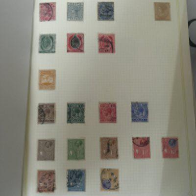 Eight Albums containing world stamps mainly second half of the 20th century including Yugoslavia South Africa Malta including a few Victorian stamps Zanzibar and others (8)