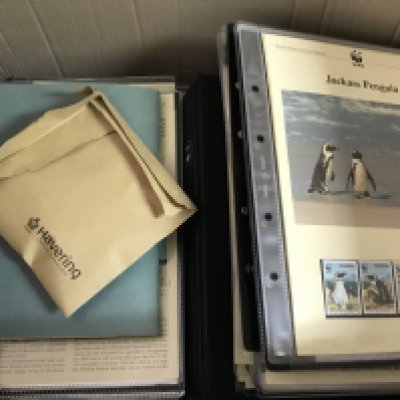 A collection of WWF stamps . Postage category C