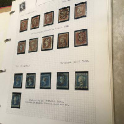 A collection of GB stamps including Victorian and latter